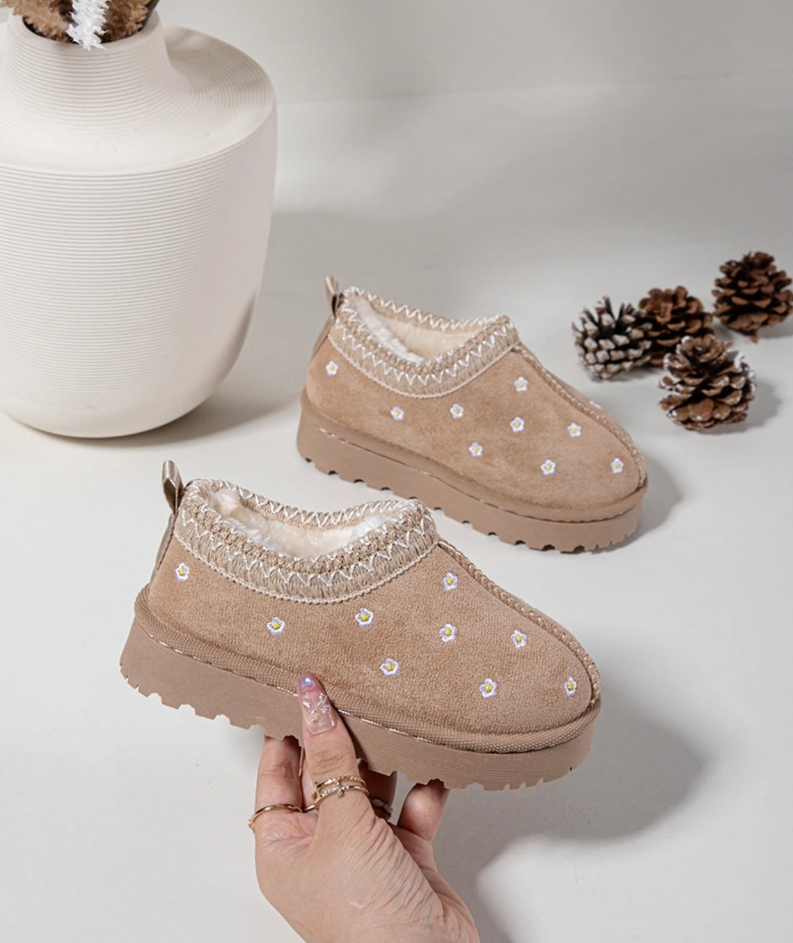 Chausson bas Fleurie