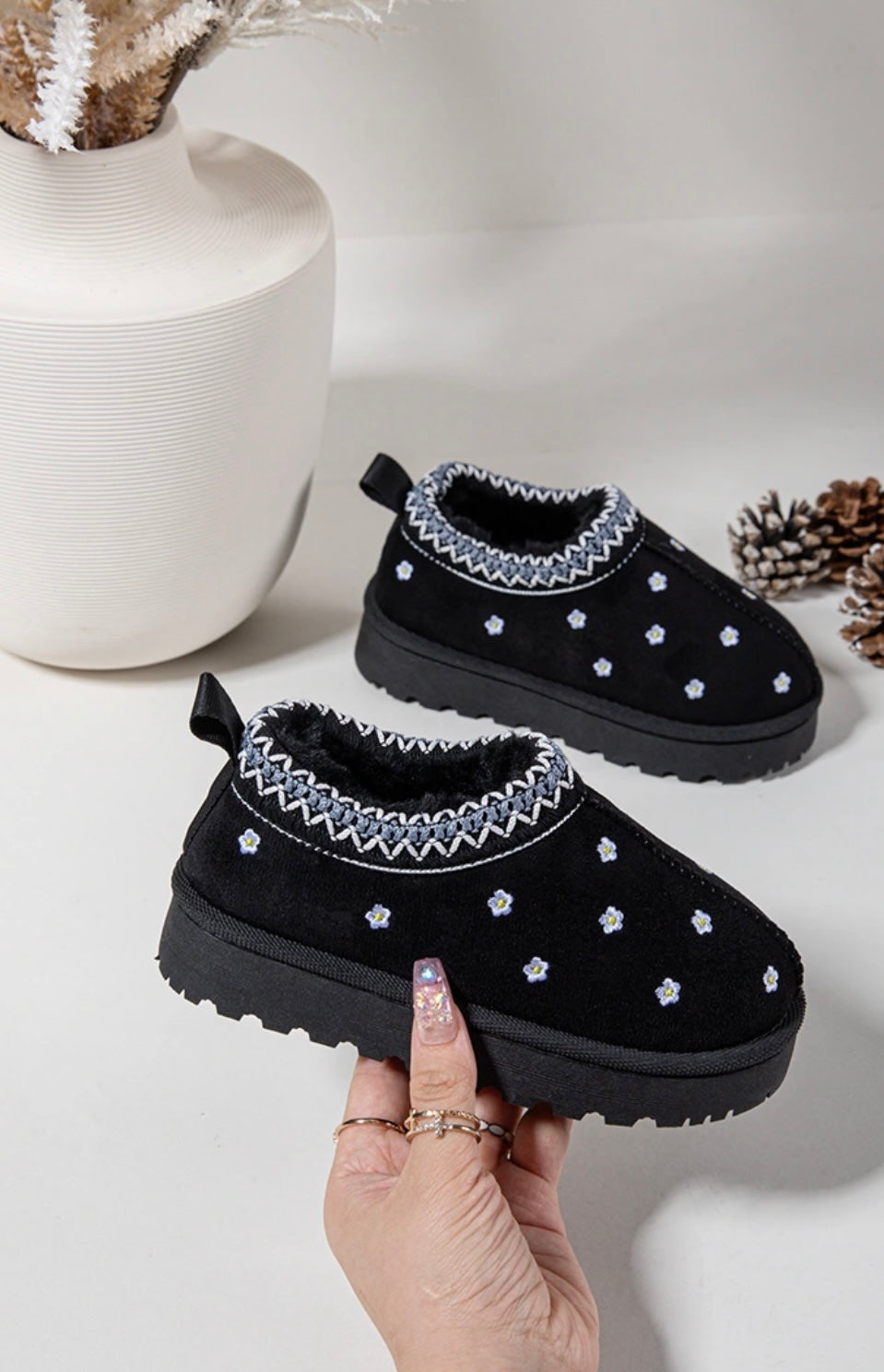 Chausson bas Fleurie
