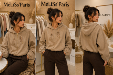Veste Zippé Beige