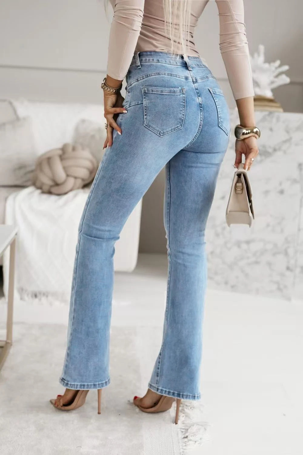Jean push up flare