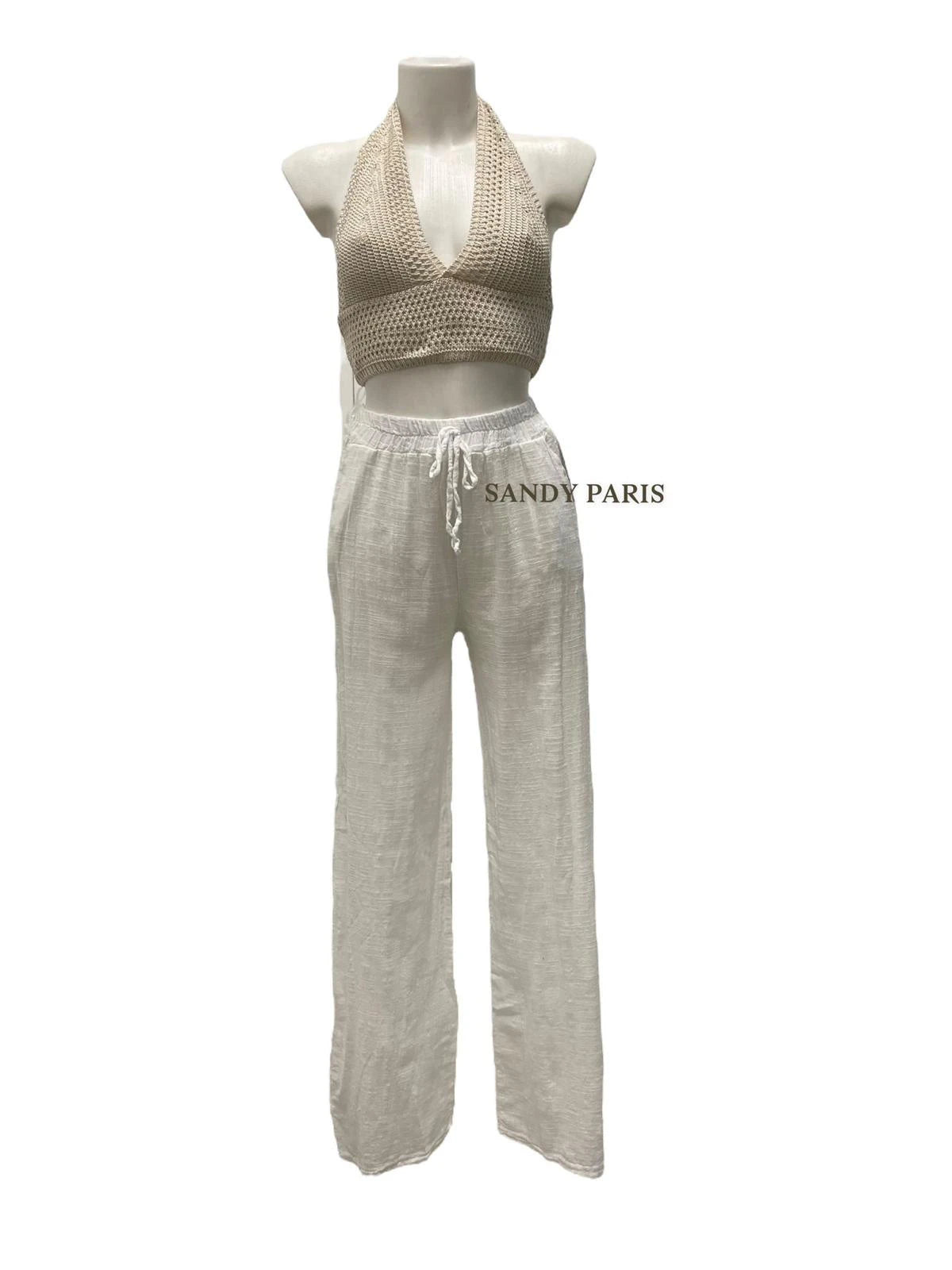 Pantalon fluide en coton