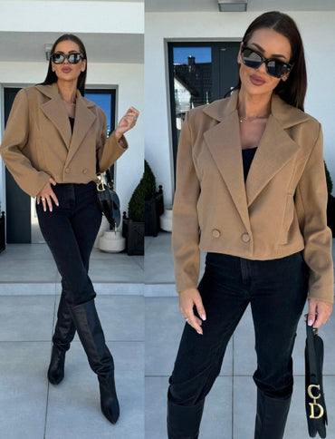 Veste blazer élégante doublure à l’intérieur