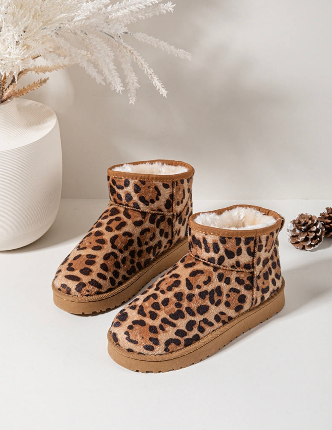 Boots Léopard