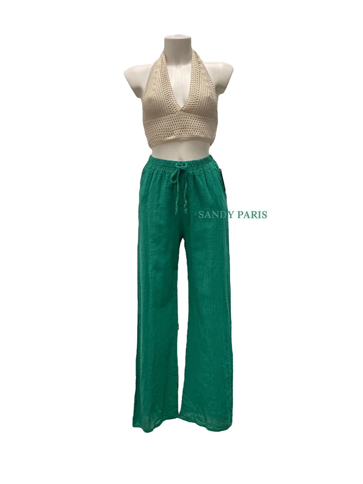Pantalon fluide en coton