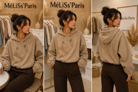 Veste Zippé Beige