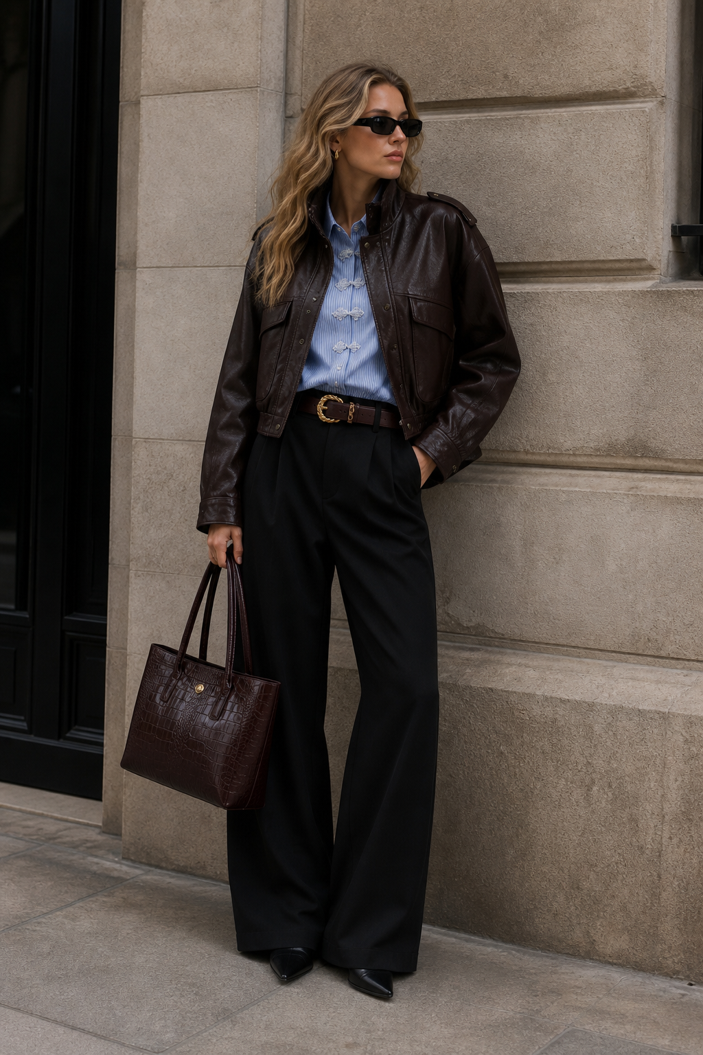 Sac en cuir véritable