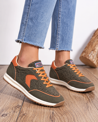 Baskets Teddy Kaki