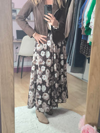Jupe asymétrique imprimée