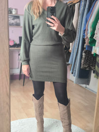 Robe pull col V