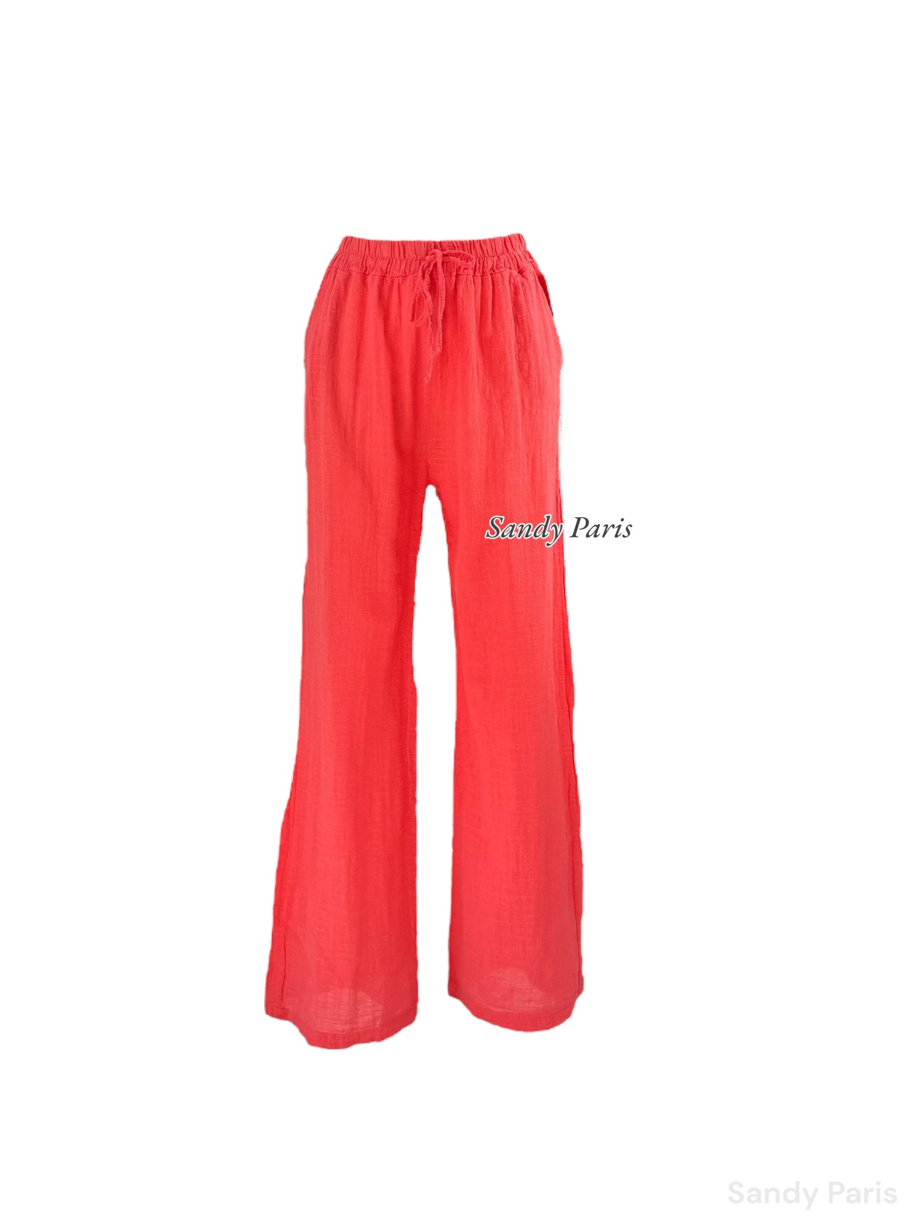Pantalon fluide en coton