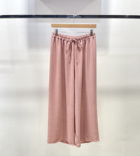 Pantalon fluide large coupe droite