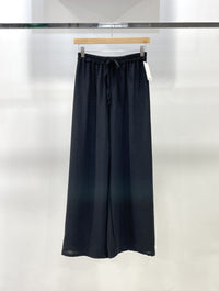 Pantalon fluide large coupe droite