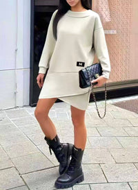 Robe pull courte