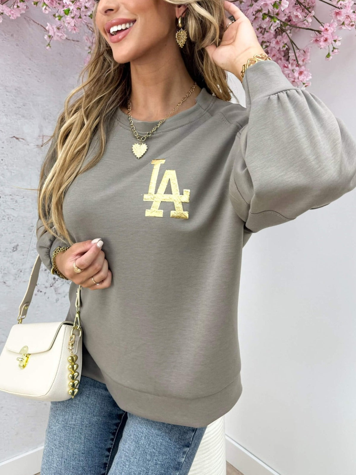 Sweat LA confort et manche longue