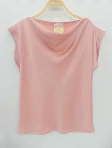 Top satiné uni