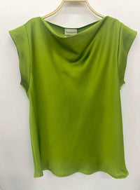 Top satiné uni