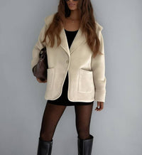 Veste à bouton