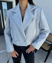 Veste blazer élégante doublure à l’intérieur